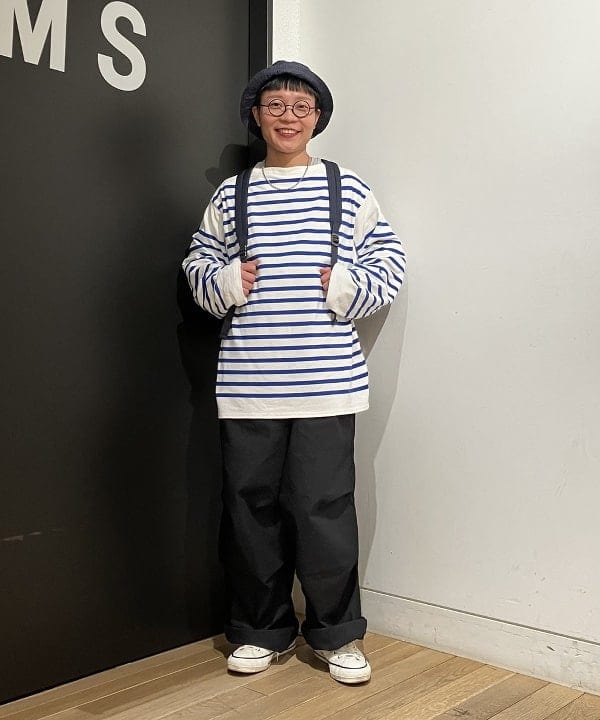 土田 達也さんの「BEAMS WOMEN｜BEAMS BOY / US ARMY オーバー パンツ」を使ったコーディネート
