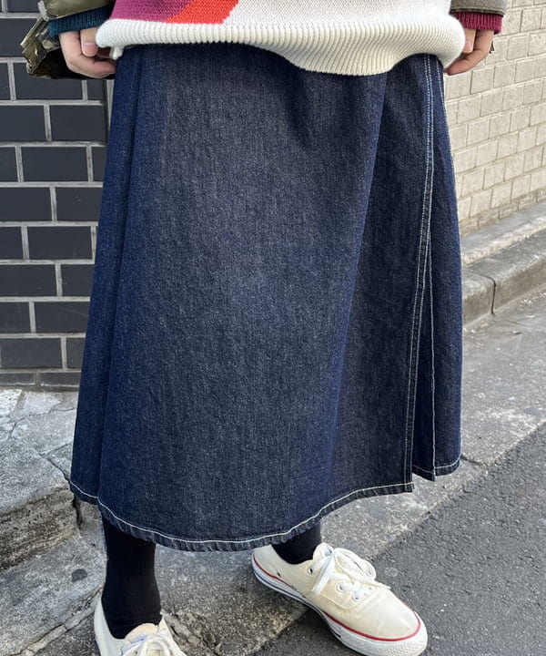 DAIKOKUさんの「BEAMS WOMEN｜ラップ プリーツ スカート」を使ったコーディネート