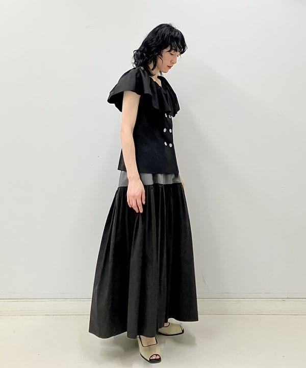 kigoさんの「BEAMS WOMEN｜RBS / シャギー ミュール」を使ったコーディネート