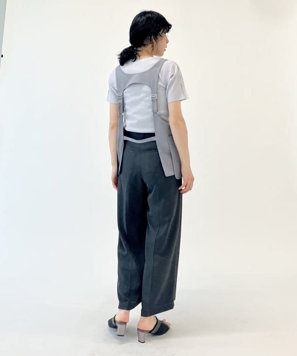 kigoさんの「BEAMS WOMEN｜RBS / テレコ センター シーム Tシャツ」を使ったコーディネート