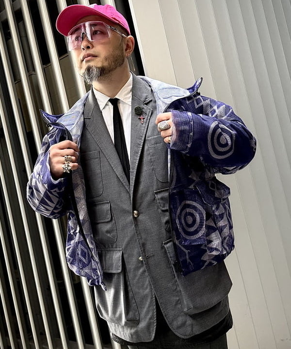 林 義人さんの「BEAMS PLUS / REG Collar 120/3 Broad Classic Fit」を使ったコーディネート