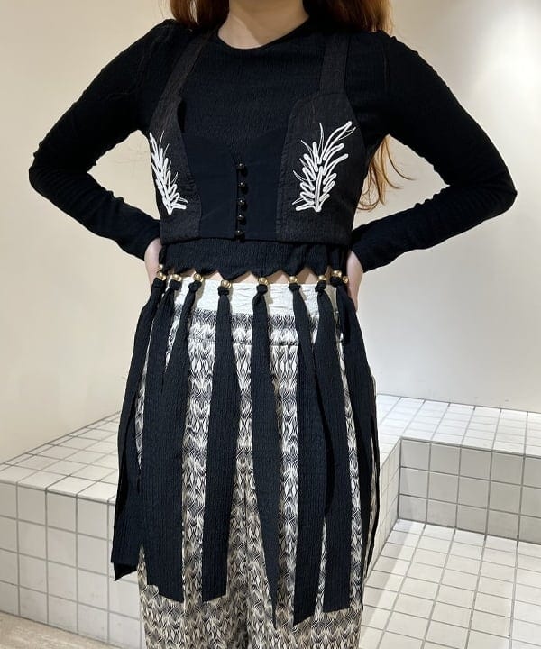 渡邊 舞さんの「BEAMS WOMEN｜Ray BEAMS / カット レース シアー パンツ」を使ったコーディネート