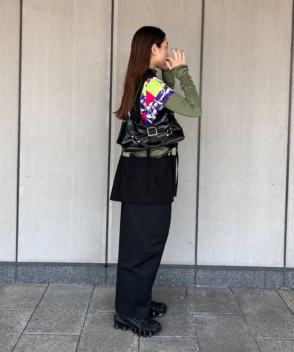 ちりこさんの「BEAMS WOMEN｜RBS / ベルテッド 2way ジレ」を使ったコーディネート