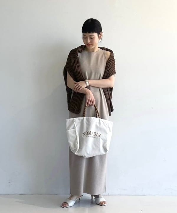 Ichika Hondaさんの「BEAMS WOMEN｜スクエアパフサンダル .M」を使ったコーディネート