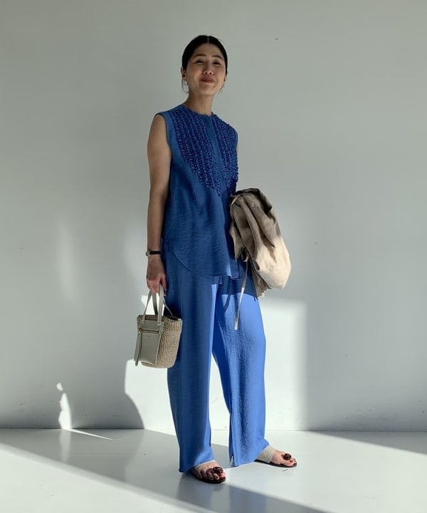 松元 晴佳さんの「BEAMS WOMEN｜LAOCOONTE / VALEN サンダル」を使ったコーディネート