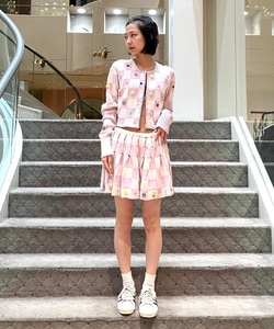 信頼への信頼 BEAMS（レイ Ray ビームス）YanYan SKIRT CHECK PLEATED PLAID / スカート