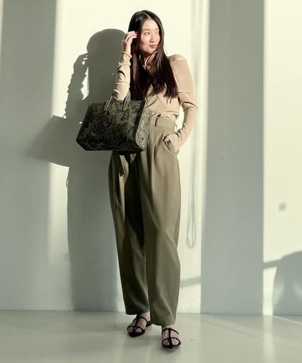 隈元 楓さんの「BEAMS WOMEN｜」を使ったコーディネート