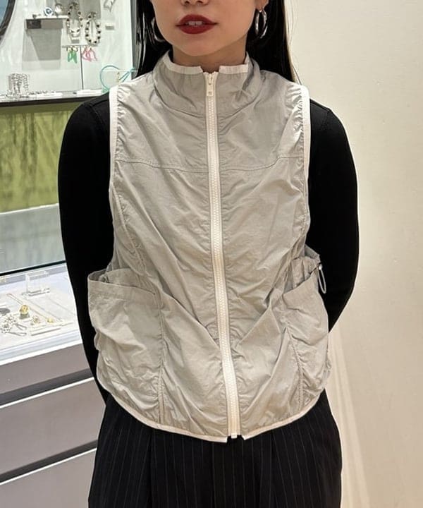 ayaneさんの「BEAMS WOMEN｜テレコ リブ クルーネック トップス」を使ったコーディネート