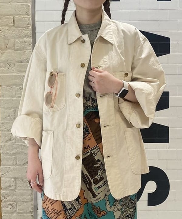 木村 海侑さんの「BEAMS WOMEN｜WAREHOUSE & CO. / 別注 ステンシル13 Tシャツ」を使ったコーディネート