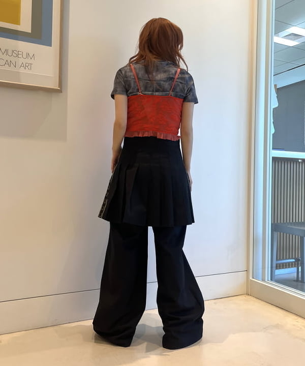 コスゲさんの「BEAMS WOMEN｜Ray BEAMS / デニム プリント Tシャツ」を使ったコーディネート