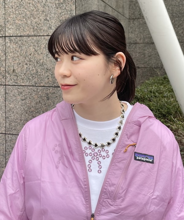 田中 里実さんの「BEAMS WOMEN｜A/T_PﾀﾞｲﾔﾘﾎﾞﾝLST」を使ったコーディネート