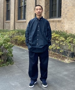 BEAMS JAPAN（ビームス ジャパン）ベーシック ルーズ ボタン
