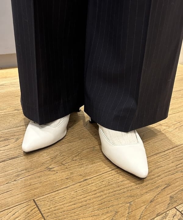 ayaneさんの「BEAMS WOMEN｜テレコ リブ クルーネック トップス」を使ったコーディネート