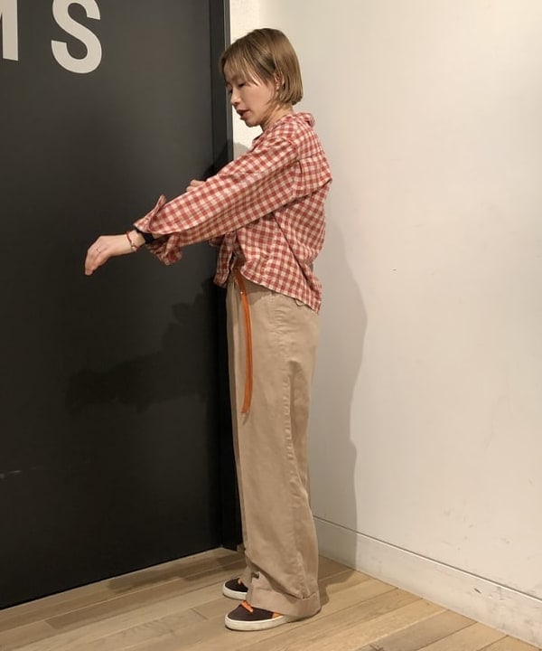 おはぎ(萩原)さんの「BEAMS WOMEN｜BAG'n'NOUN / DAY PACK MAT」を使ったコーディネート