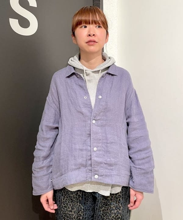 みかみさんの「BEAMS WOMEN｜Healthknit × BEAMS BOY / ワッフル プルオーバー パーカ」を使ったコーディネート
