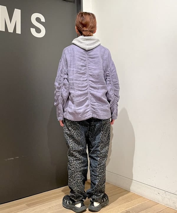 みかみさんの「BEAMS WOMEN｜Healthknit × BEAMS BOY / ワッフル プルオーバー パーカ」を使ったコーディネート