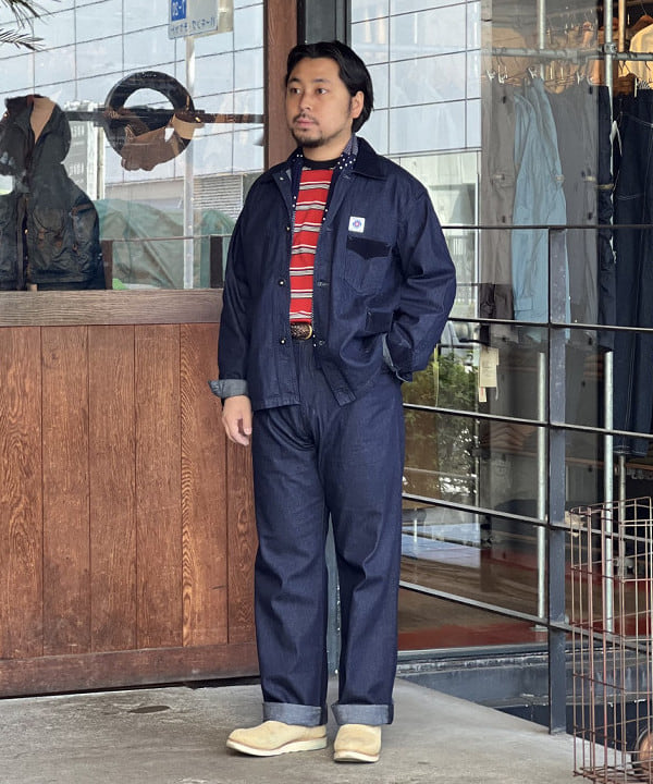 POST OVERALLS * BEAMS PLUS / 別注 温かかっ Tex Mex Ranch Pants