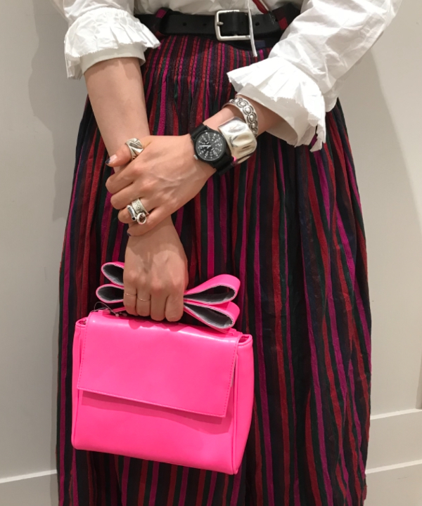 MAYURIさんの「BEAMS WOMEN｜BEAMS BOY / 25mm WASH ベルト」を使ったコーディネート