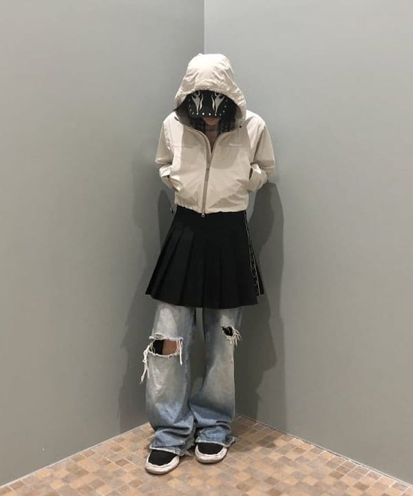はるひむさんの「BEAMS WOMEN｜FRED PERRY × Ray BEAMS / 別注 Skirt」を使ったコーディネート