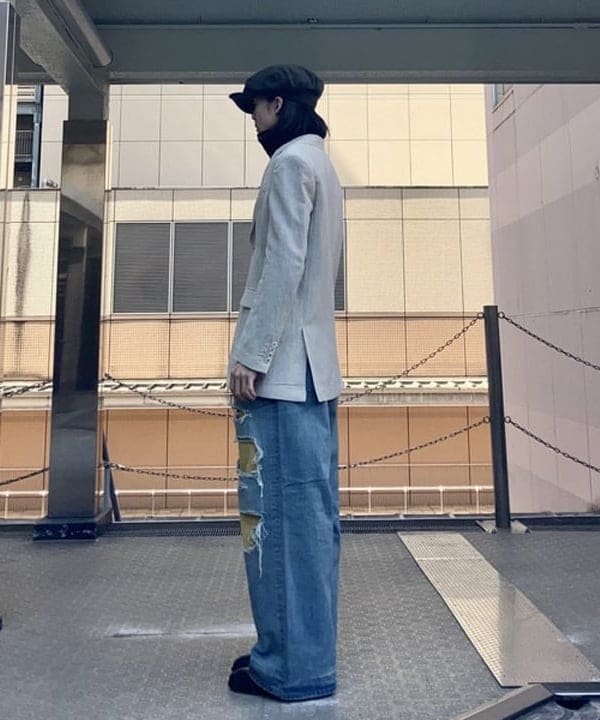 翔さんの「BEAMS WOMEN｜NULL TOKYO &times; BEAMS / 別注 W KNEE PANTS」を使ったコーディネート