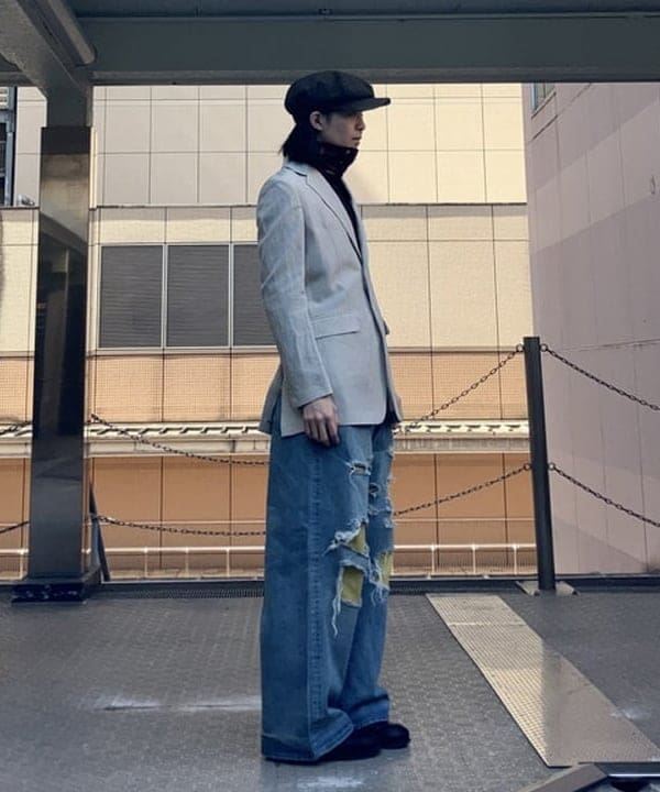 翔さんの「BEAMS WOMEN｜NULL TOKYO &times; BEAMS / 別注 W KNEE PANTS」を使ったコーディネート