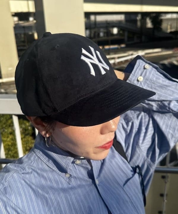 なるみさんの「BEAMS BOY / ドビー ストライプ ビッグ ボタンダウン シャツ」を使ったコーディネート
