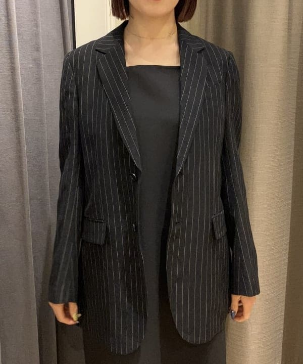 SAKAIさんの「BEAMS WOMEN｜AK+1 / ウールリネン テーラードジャケット」を使ったコーディネート