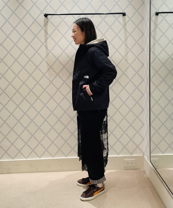 つぼさんの「BEAMS WOMEN｜THE NORTH FACE / Compact Jacket」を使ったコーディネート