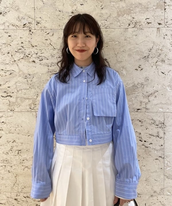 SAEさんの「BEAMS WOMEN｜FRED PERRY × Ray BEAMS / 別注 Skirt」を使ったコーディネート