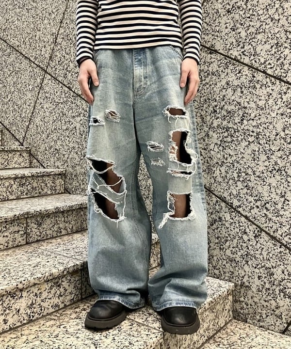 はるひむさんの「BEAMS WOMEN｜BEAMS BOY / フライス 1cm ボーダー」を使ったコーディネート