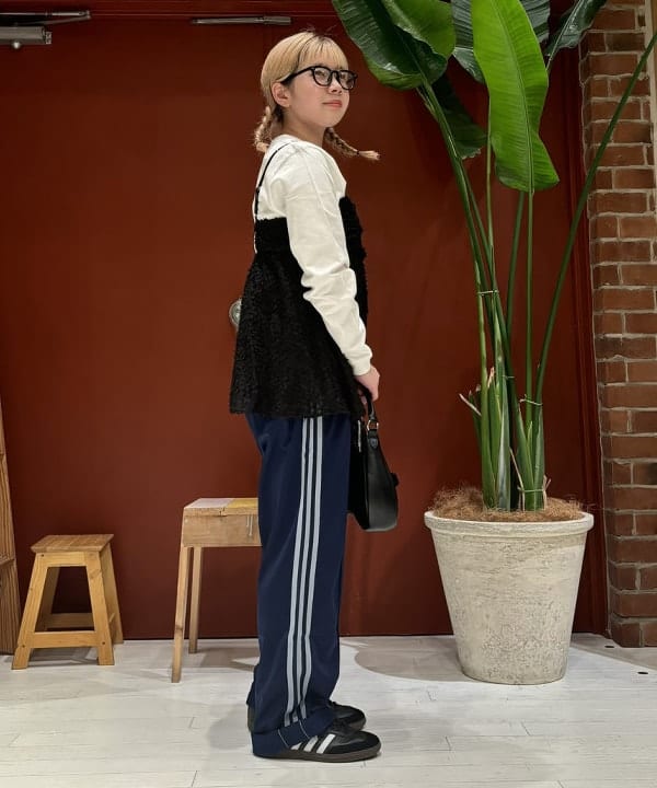 ここあさんの「BEAMS WOMEN｜A/T_PﾀﾞｲﾔﾘﾎﾞﾝLST」を使ったコーディネート