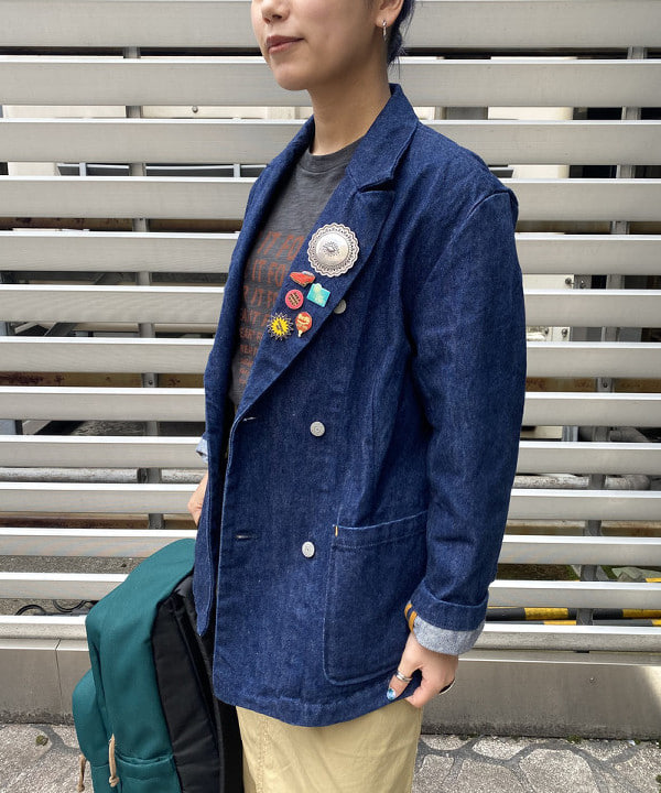 オカモト ミサキさんの「BEAMS WOMEN｜BEAMS BOY / 25mm WASH ベルト」を使ったコーディネート