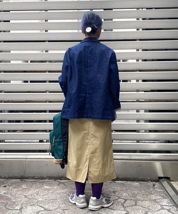 オカモト ミサキさんの「BEAMS WOMEN｜BEAMS BOY / 25mm WASH ベルト」を使ったコーディネート