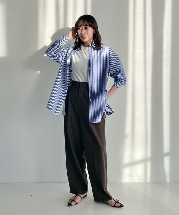 cammyさんの「BEAMS WOMEN｜ハイツイスト プレーン Tシャツ」を使ったコーディネート