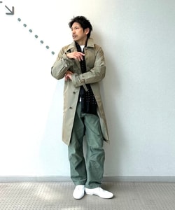 BEAMS F（ビームスF）Holliday & Brown / ウールシルク ドット