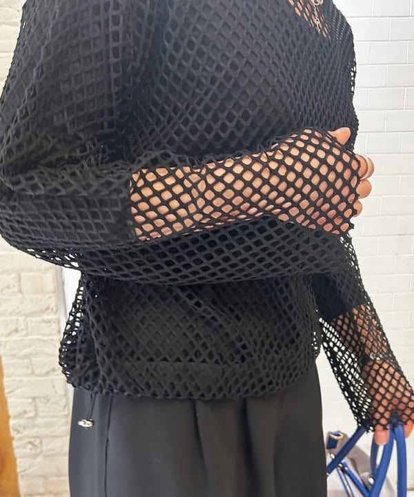 川口 恵さんの「BEAMS WOMEN｜VIOLAd’ORO / BIANCA ナイロン トートバッグ S」を使ったコーディネート
