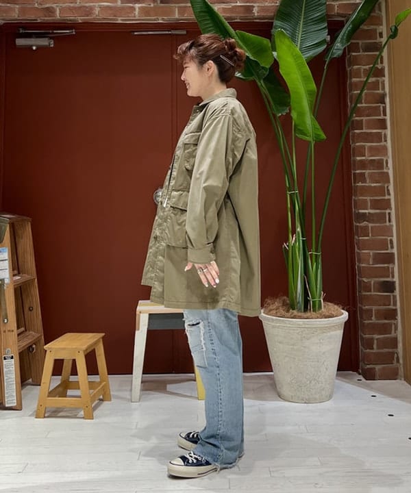 エノモト アミさんの「BEAMS WOMEN｜BEAMS BOY / USA テープベルト NEW」を使ったコーディネート