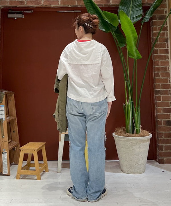 エノモト アミさんの「BEAMS WOMEN｜BEAMS BOY / USA テープベルト NEW」を使ったコーディネート