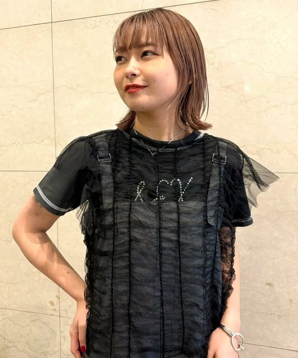 あすかさんの「BEAMS WOMEN｜RayBEAMS / チェック ワイド サロペット」を使ったコーディネート