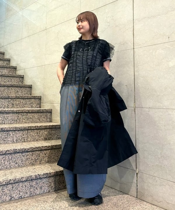 あすかさんの「BEAMS WOMEN｜RayBEAMS / チェック ワイド サロペット」を使ったコーディネート