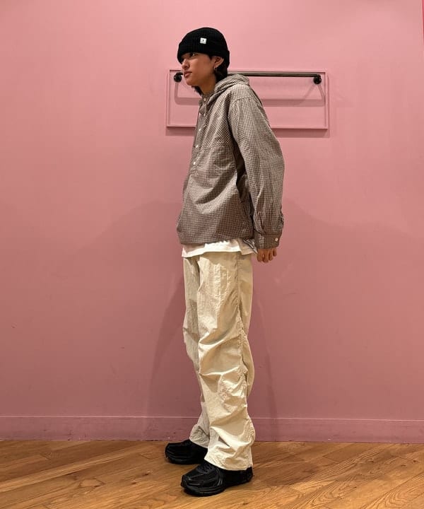 Rintaroさんの「BEAMS WOMEN｜BEAMS / ルーズ ビーニー」を使ったコーディネート