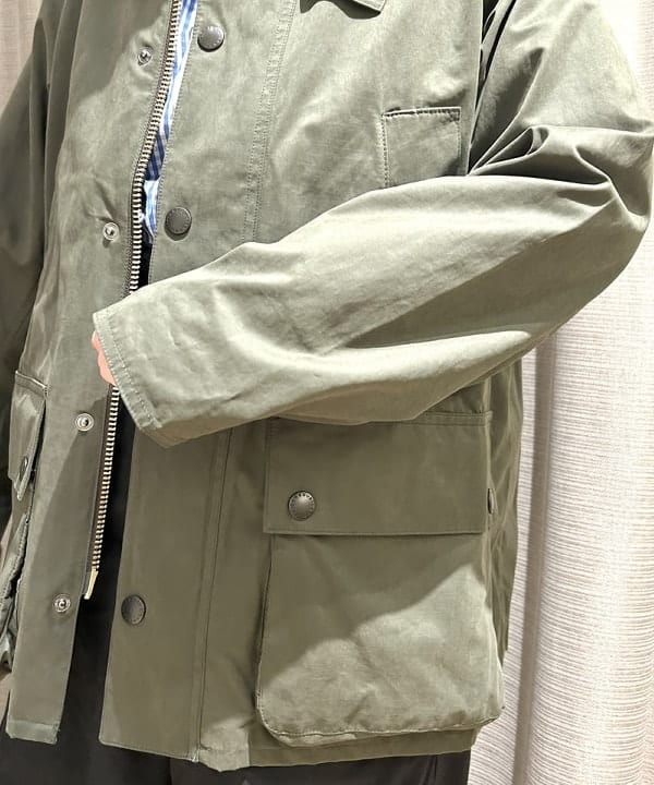 Kyooka Sayakaさんの「BEAMS WOMEN｜Barbour / OVERSIZE PEACHED BEADALE CASUAL JACKET」を使ったコーディネート