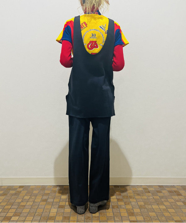 ひるてぃさんの「BEAMS WOMEN｜ナンバリング タンク」を使ったコーディネート