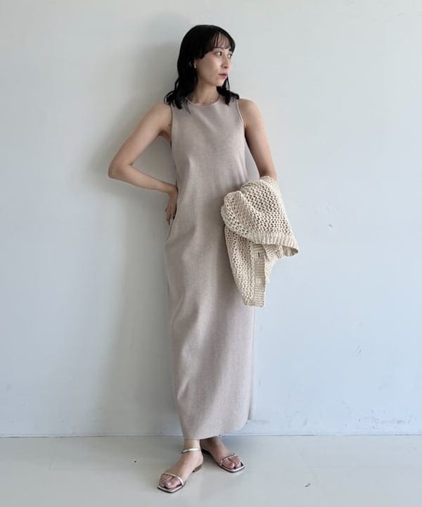 cammyさんの「BEAMS WOMEN｜Demi-Luxe BEAMS / スラブ アイレット Vネック カーディガン」を使ったコーディネート