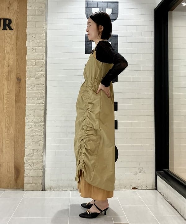 原田 まりんさんの「BEAMS WOMEN｜Ray BEAMS / ダブル チェーン ラリエット ネックレス」を使ったコーディネート