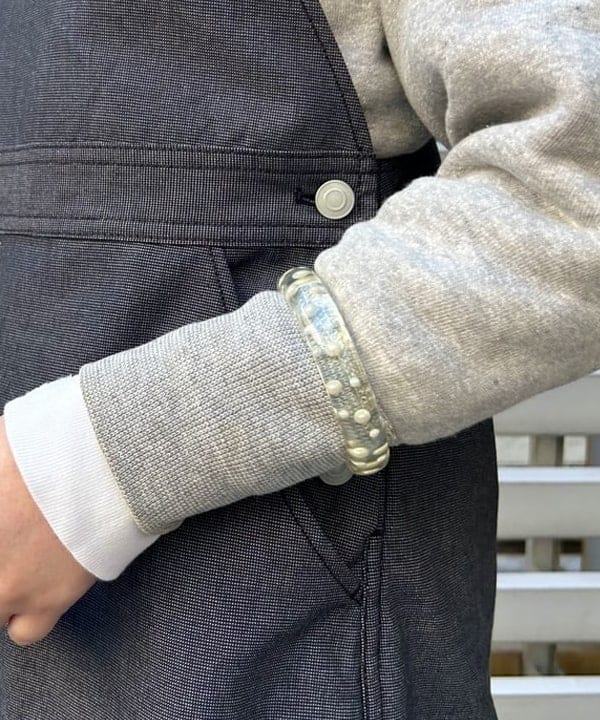 まつむさんの「BEAMS WOMEN｜デニムジャケット キーホルダー」を使ったコーディネート