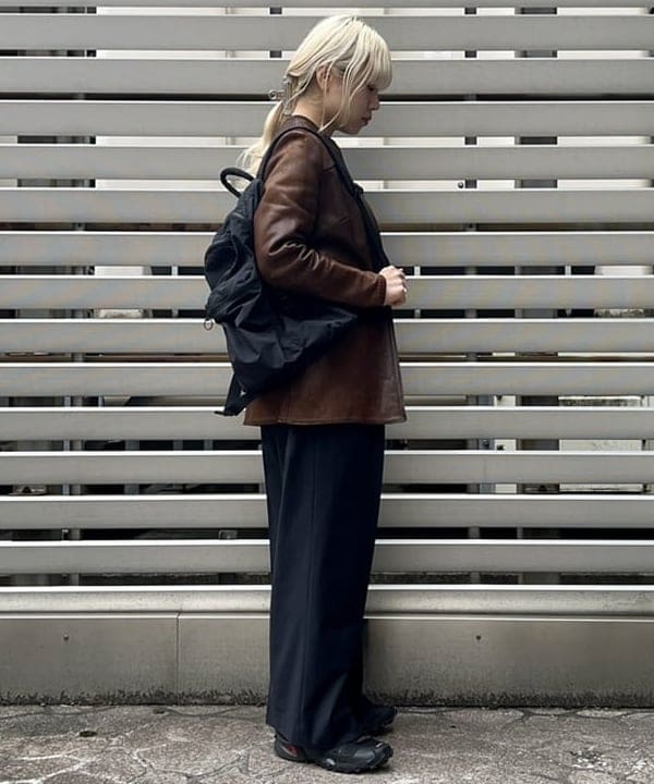 ナツハさんの「BEAMS WOMEN｜BAG'n'NOUN / DAY PACK MAT」を使ったコーディネート