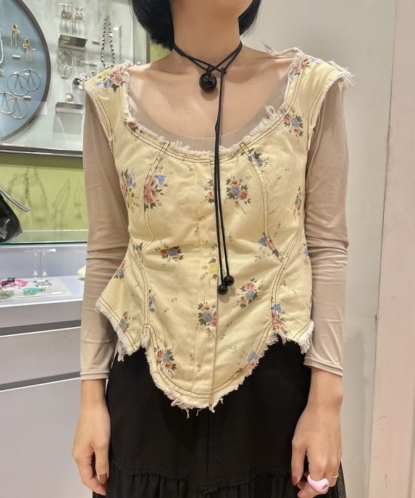 キホさんの「BEAMS WOMEN｜Ray BEAMS / チュール キリカエ ティアード スカート」を使ったコーディネート
