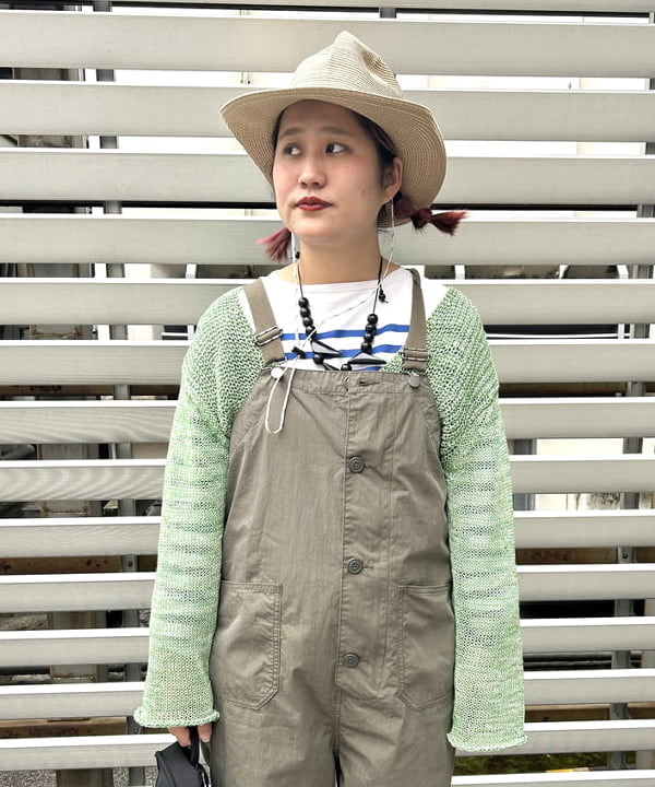 Kyooka Sayakaさんの「BEAMS WOMEN｜BEAMS BOY / Uネック ビッグ プルオーバー」を使ったコーディネート