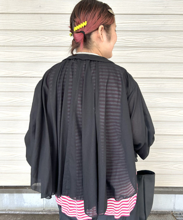 Kyooka Sayakaさんの「BEAMS WOMEN｜BEAMS BOY / クリア バングル」を使ったコーディネート